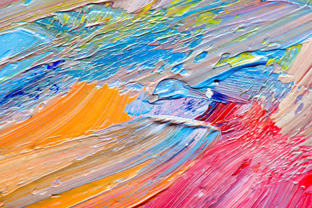 Abstract art background. Hand-painted background. SELF MADE.
