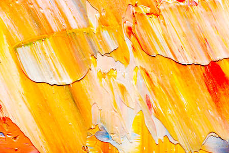 Abstract art background. Hand-painted background. SELF MADE.の写真素材