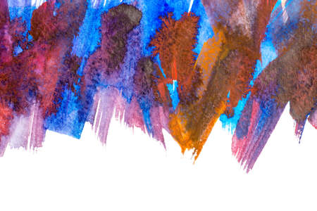 Abstract art background. Hand-painted background. SELF MADE.の写真素材