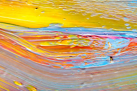 Abstract art background. Hand-painted background. SELF MADE.の写真素材