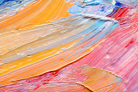 Abstract art background. Hand-painted background. の写真素材