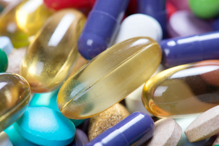 pills close upの写真素材