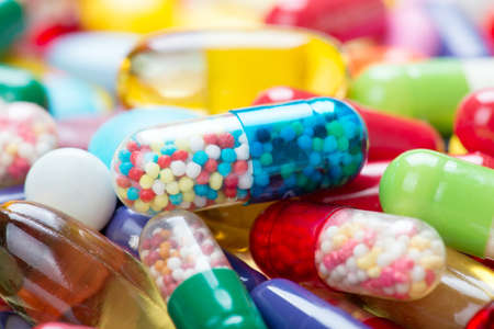 pills close upの写真素材