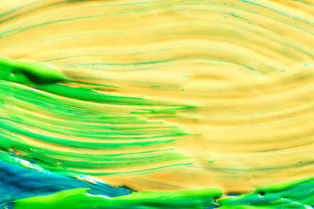 Abstract art . Hand-painted . SELF MADE.の写真素材