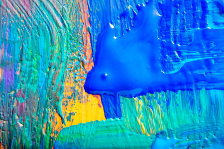 Abstract art . Hand-painted . SELF MADE.