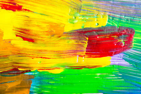 Abstract art background. Hand-painted background. SELF MADE.の写真素材