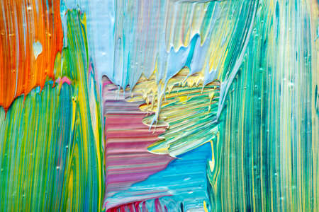 Abstract art background. Hand-painted background. SELF MADE.の写真素材