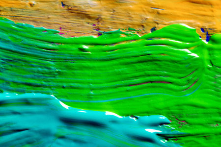 Abstract art background. Hand-painted background. SELF MADE.の写真素材