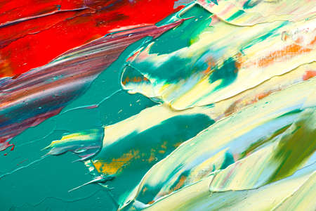 Abstract art background. Hand-painted background. SELF MADE.の写真素材