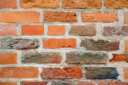 Background of brick wall textureの写真素材