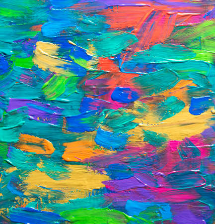 Abstract art background. Hand-painted background. SELF MADE.の写真素材