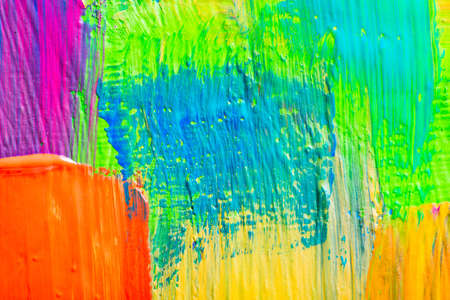 Abstract art background. Hand-painted background. SELF MADE.の写真素材