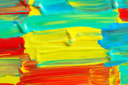 Abstract art background. Hand-paintedの写真素材