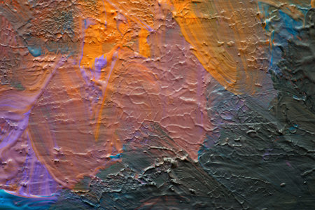 Abstract art background. Hand-painted