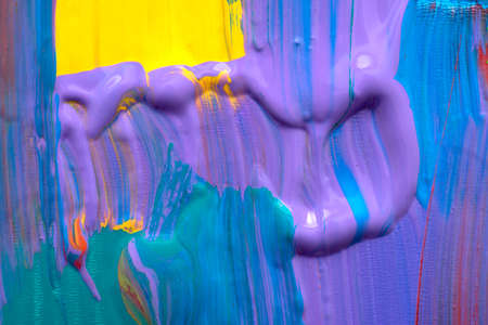 Abstract art background. Hand-paintedの写真素材