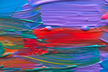 Abstract art background. Hand-paintedの写真素材