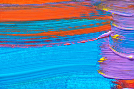 Abstract art background. Hand-paintedの写真素材