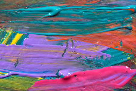 Abstract art background. Hand-paintedの写真素材