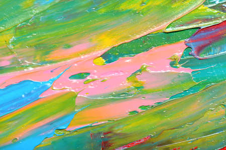 Abstract art background. Hand-paintedの写真素材