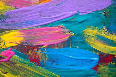 Abstract art background. Hand-paintedの写真素材