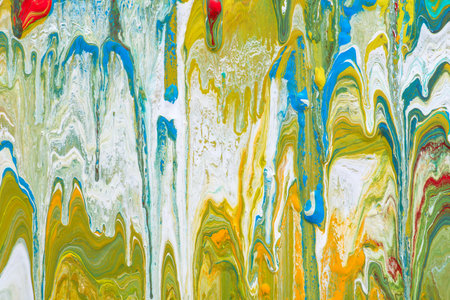 Abstract art background. Hand-paintedの写真素材