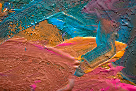 Abstract art background. Hand-painted.
