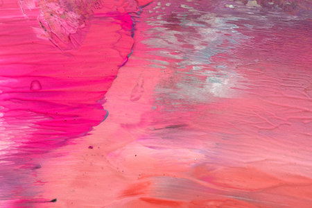 Hand drawn gouache painting. Abstract art background. Color texture.の写真素材