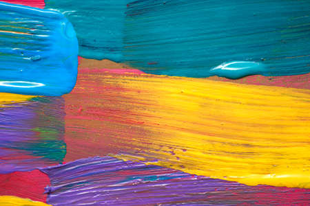 Abstract art background. Hand-painted.の写真素材