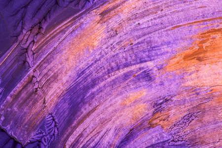 Hand drawn gouache painting. Abstract art background. Color texture.の写真素材