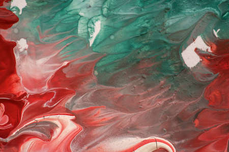 Hand drawn gouache painting. Abstract art background. Color texture.の写真素材