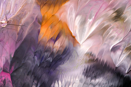 Hand drawn gouache painting. Abstract art background. Color texture.