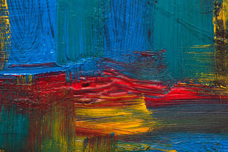 Abstract art background. Hand-painted background. SELF MADE.の写真素材