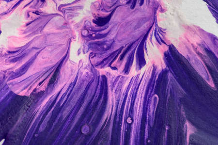 Hand drawn gouache painting. Abstract art background. Color textureの写真素材