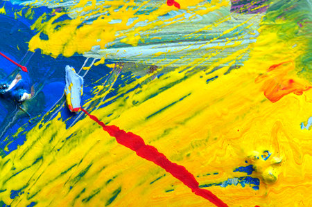 Abstract art background. Hand-painted background. SELF MADE