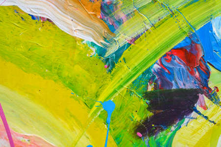 Abstract art background. Hand-painted background. SELF MADEの写真素材