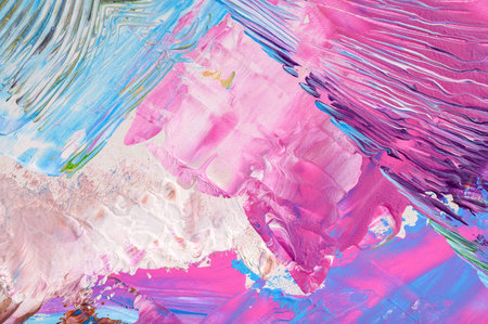 Abstract art background. Hand-painted background. SELF MADEの写真素材