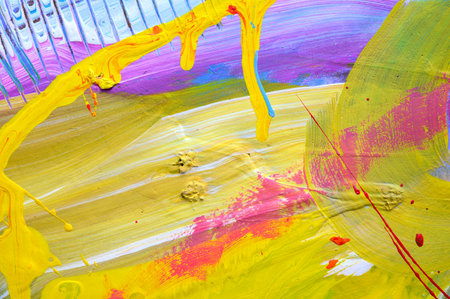 Abstract art background. Hand-painted background. SELF MADE