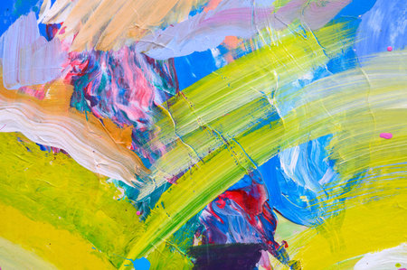 Abstract art background. Hand-painted background. SELF MADE