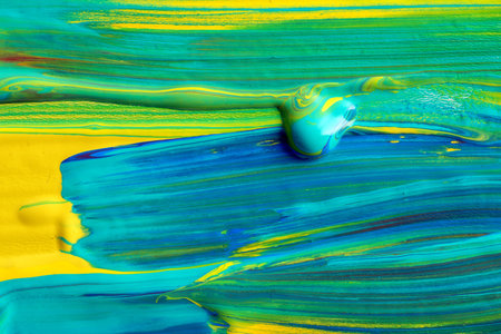 Abstract art. Hand-painted background. SELF MADE.