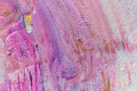 Abstract art background. Hand drawn gouache painting. Color texture.の写真素材