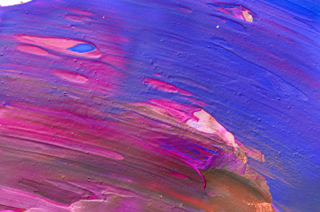 Abstract art background. Hand drawn gouache painting. Color texture.