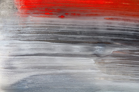 Abstract art background. Hand drawn gouache painting. Color texture.の写真素材