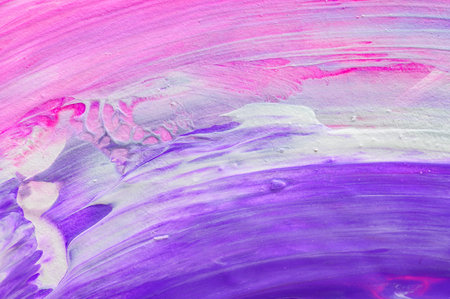 Abstract art background. Hand drawn gouache painting. Color texture.