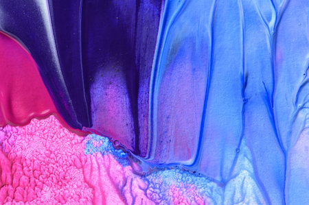 Abstract art background. Hand drawn gouache painting. Color texture.