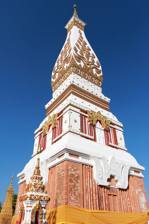 Pagoda of Wat Phra That Phanomの写真素材
