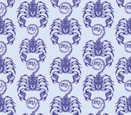 Easy to recolor vector patternのイラスト素材