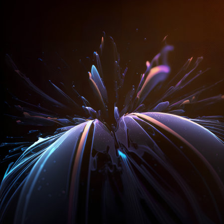 3D surreal illustration. sacred geometry. Mysterious psychedelic relaxation pattern. fractal abstract texture. Digital artwork graphic astrology magicの素材