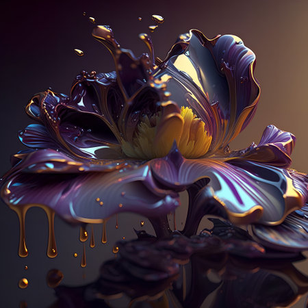 3d illustration of abstract geometric composition,digital artwork for creative graphic designの素材