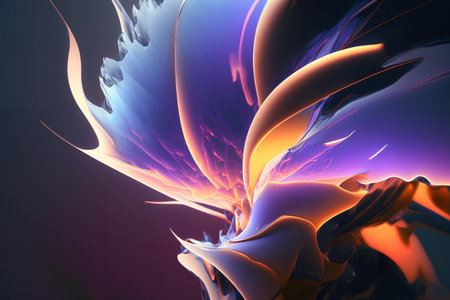 abstract fractal. Fractal art background for creative design. Decoration for wallpaper, desktop, poster, cover booklet. Print for clothes, t-shirt. creative illustration for designの素材