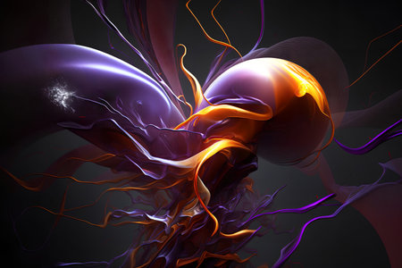 3d abstract computer generated fractal design.Fractal is never-ending pattern.Fractals are infinitely complex patterns that are self-similar across different scalesの素材
